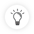 Light bulb icon